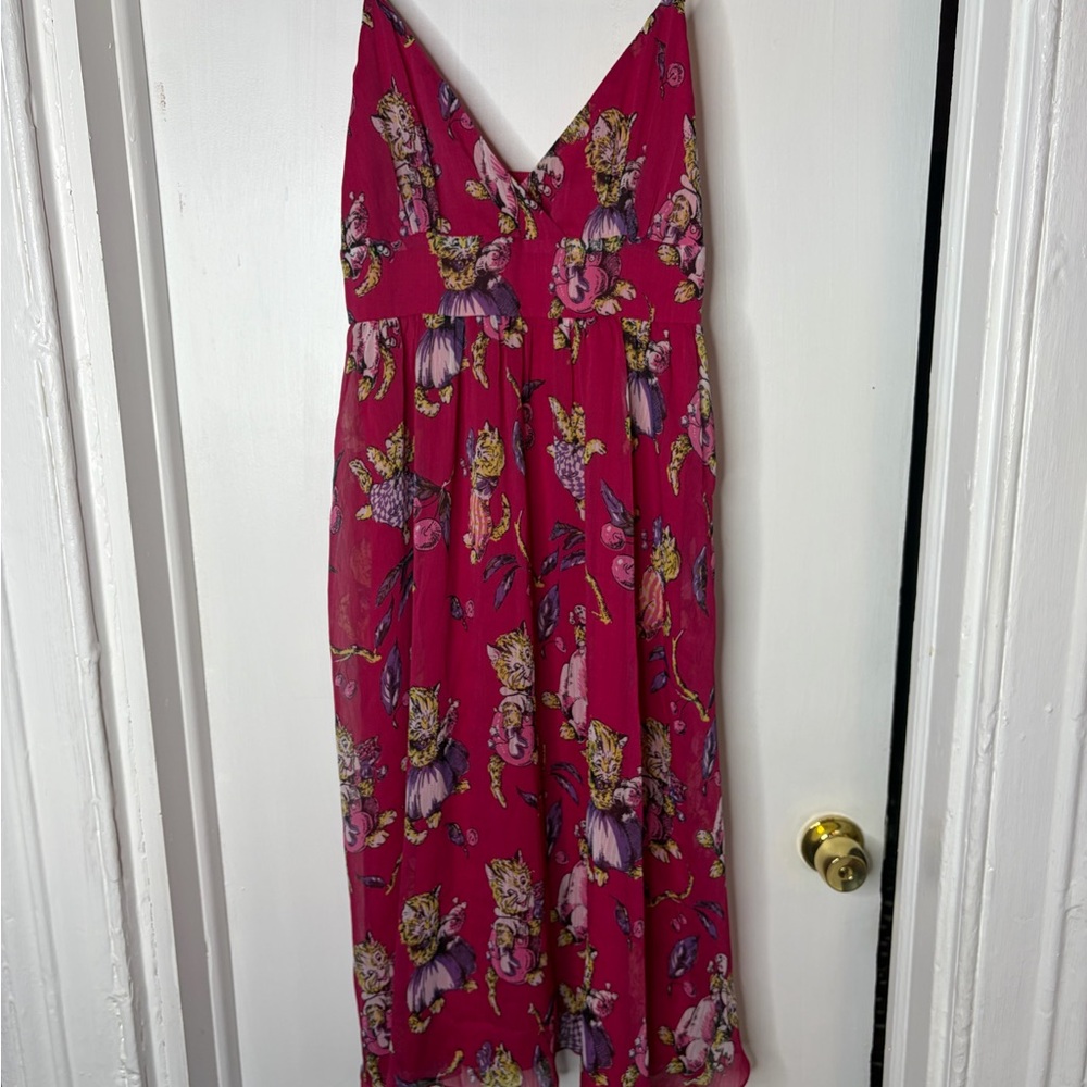 Vintage Betsy Johnson dress with tags kittens with mittens die 6 NBW